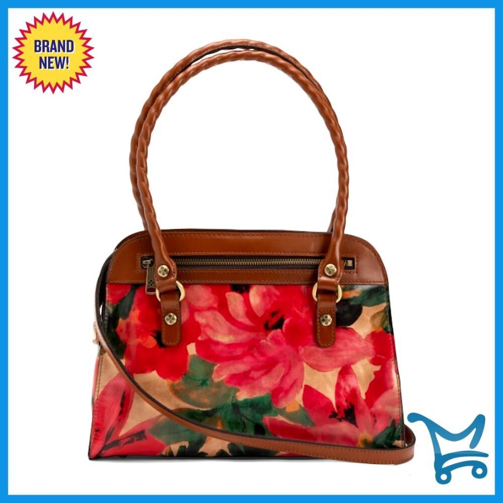 Leather Satchel with Crossbody Strap, 12.5 x 9.5 Inches, Spacious Interior